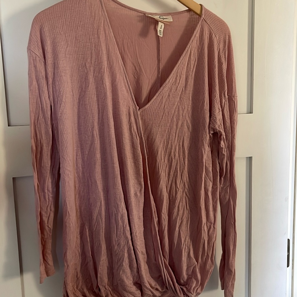 Long sleeve nursing shirt